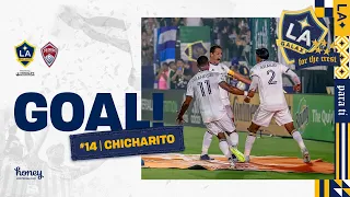 GOAL: Javier "Chicharito" Hernández scores incredible back heel goal