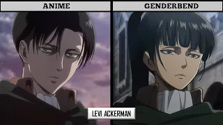 WHEN AOT CHARACTERS SWAP THEIR GENDER