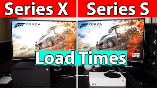 XBOX Series X vs XBOX Series S Game Loading Time Comparisons