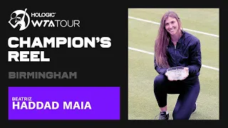 🇧🇷 Beatriz Haddad Maia's BEST points from her title win in Birmingham