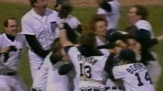 1984 WS Gm5: Ernie Harwell calls the final out