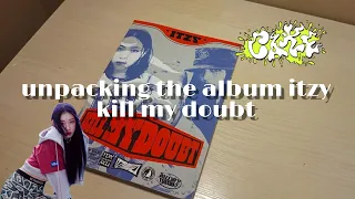 Распаковка альбома "Kill My Doubt" itzy | line'mi