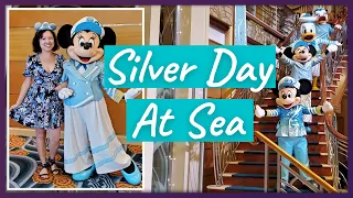 Day 2-Disney Magic Cruise Silver Anniversary at Sea Vlog | Shimmering Seas Soiree, Day at Sea, Gift