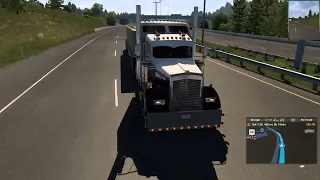 American Truck Simulator - SCS W900 - SCS Flatbed - Cat C16 800 HP