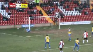 Woking 2-0 Staines Town (Match Highlights)