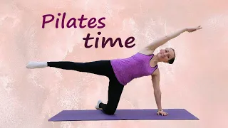 Пилатес дома. Урок 6. Pilates home. Lesson 6.