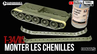 🎨T-34/85 🟢 Assembler les chenilles 🟢 Part #1