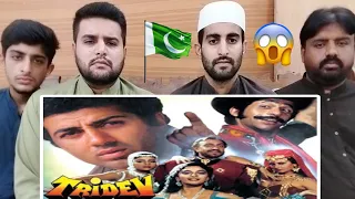 Pakistani Reaction on Tridev Movie Part 1 | Sunny Deol Entry