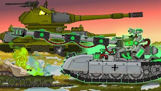 Toxicus on the northern front. Cartoons about tanks