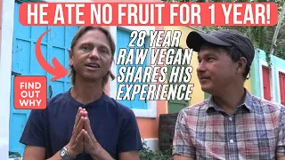 28 Year Raw Vegan Ate NO FRUIT for 1 Year and THIS HAPPENED