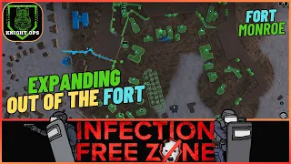 Expanding out of the fort - Fort Monroe Virginia - Infection Free Zone Gameplay - 07