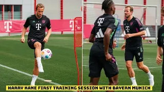 🔥 Harry Kane First Training Session with Bayern Munich