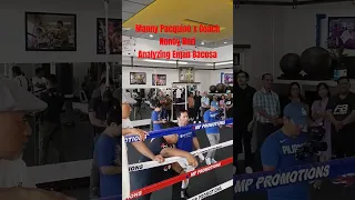 Eman Bacosa Training | Pacquiao giving instruction to Coach Nonoy Neri