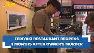 Rainier Teriyaki re-opens nearly three months after owner was shot and killed