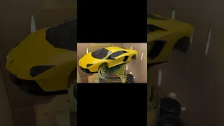 Clean coat Lamborghini Aventador 3D Printing and painting Exhaust #3dprinting #lamborghini