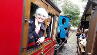 Douglas going past at talyllyn railway on the 23.8.23