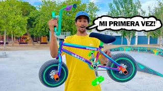 CHARLY monta MINI BMX por PRIMERA VEZ