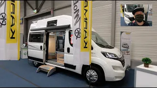 KARMANN MOBIL DEXTER DX 550 CONCEPT RV CAMPER VAN FIAT DUCATO WALKAROUND AND INTERIOR