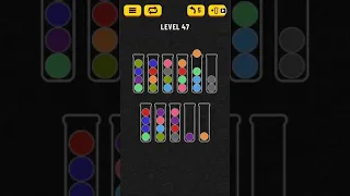 Ball Sort Puzzle level 47 48 Gameplay Walkthrough