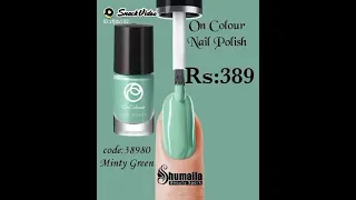 nail polishes by oriflame brand