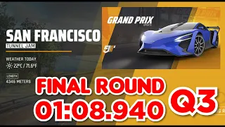 [Touchdrive] Asphalt 9 | Techrules AT96 Grand Prix Event | FINAL ROUND | Qualifier 3 | 01:08.940