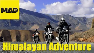 Motorcycle Overland Adventure in the Himalayas | Journey of 4 adventurers  | Delhi to Lake Pangong