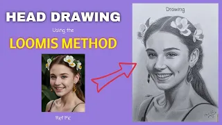 The Loomis Method: Drawing a beautiful girls face