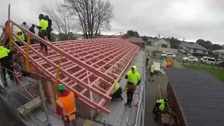 Time lapse - House build NZ