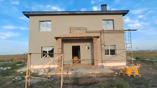 Строительство дома в Тольятти идет полным ходом.