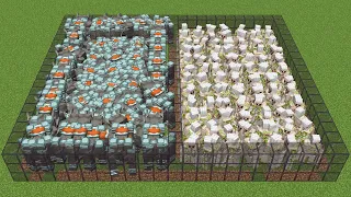 1000 iron golems vs 1000 ravagers (who will win)