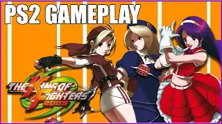 The King of Fighters 2003 - PS2 Gameplay - Story Mode - Malin - Hinako - Athena - 720P