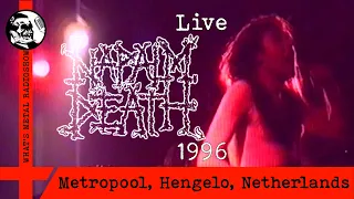 Live NAPALM DEATH 1996 - Metropool, Hengelo, Netherlands, 13 Apr