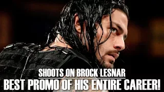Roman Shoots On Brock Lesnar! Cuts Best Promo of His Career!