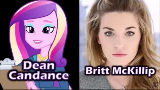 Characters and Voice Actors - MLP: Equestria Girls
