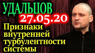 УДАЛЬЦОВ. Признаки внутренней турбулентности системы 27.05.20