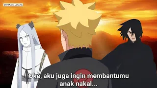 Boruto Episode Terbaru - Momoshiki Akhirnya Mau Menemani Boruto Berlatih