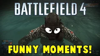 Battlefield 4 - Funny Moments! EPIC FAILS! (BF4 Funny Montage #5!)