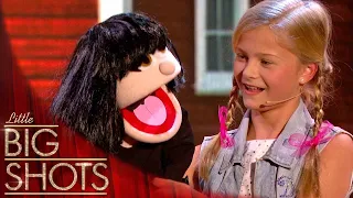 AGT Winner Darci Lynne @DarciLynneOfficial Meets Dawn French | Little Big Shots