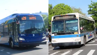 MTA Bus Company: 2023 New Flyer XD40 #9273 / 2009 Orion VII Next Gen #4262 on the Q29