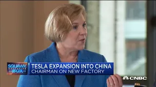 Watch CNBC's full interview with Tesla Chairman Robyn Denholm