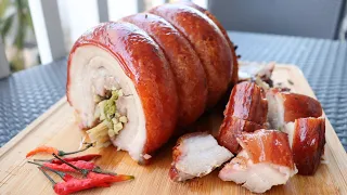 Filipino Lechon | Pork Belly | The Best Crispy Roast Pork  | #lechon #filipinofood #porkbelly