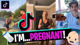 BEST TikTok Pregnancy Announcements 2020 | Top family reactions 🥳