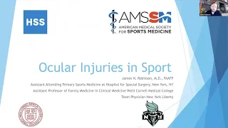 Ocular Injuries in Sport | National Fellow Online Lecture Series
