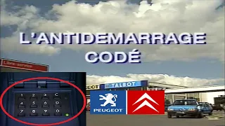 L'antidémarrage codé à clavier PSA Peugeot Citroën