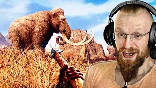 HUNTING MAMMOTHS TO SURVIVE! - Far Cry Primal (Part 1)