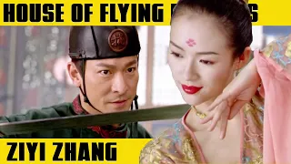 ZIYI ZHANG vs ANDY LAU Drum Battle | HOUSE OF FLYING DAGGERS (2004)