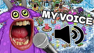 Cold Island but it's my voice... (My Singing Monsters)