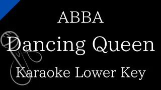 【Karaoke Instrumental】Dancing Queen / ABBA【Lower Key】