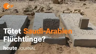 heute journal vom 07.09.2023: Schüsse auf Flüchtlinge in Saudi-Arabien, Flugblatteklat, Körber-Preis