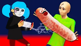 SALLY FACE AND BALDI